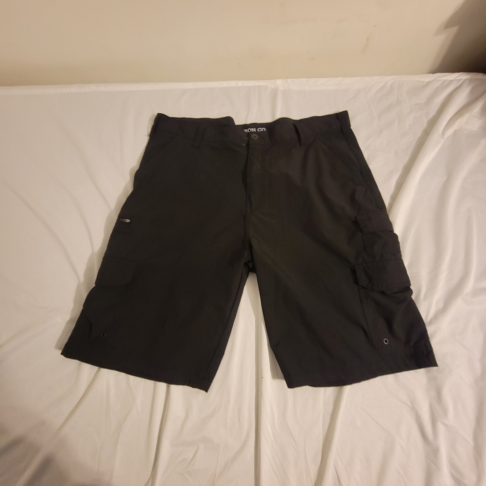 Men's Dark Gray Cargo Shorts